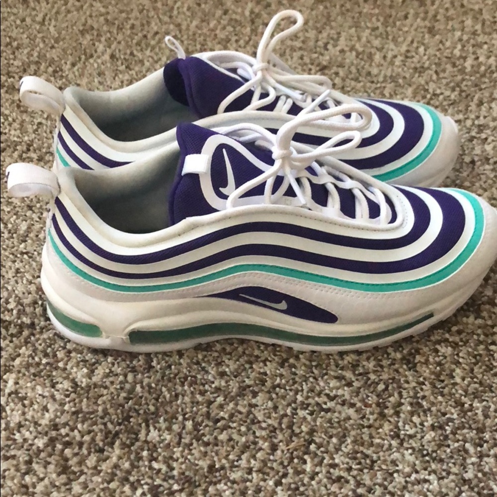 AirMax 97 blue purple and white